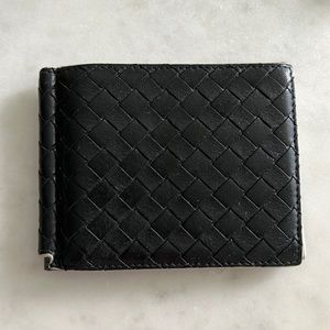 Bottega Veneta men’s bill clip wallet